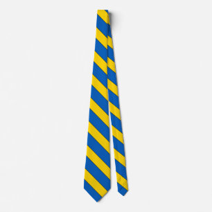 Ukraine Flag Farben Elegant Krawatte
