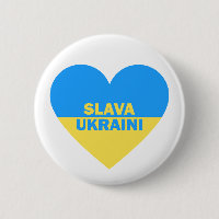 Ukraine Flag Herzstück Slava Ukraini