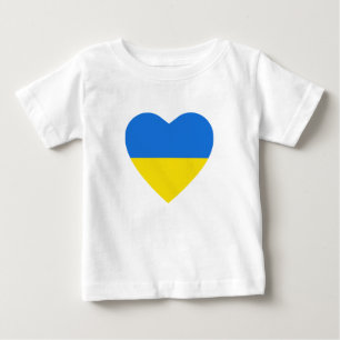 Ukraine Flag Herzstück T - Shirt