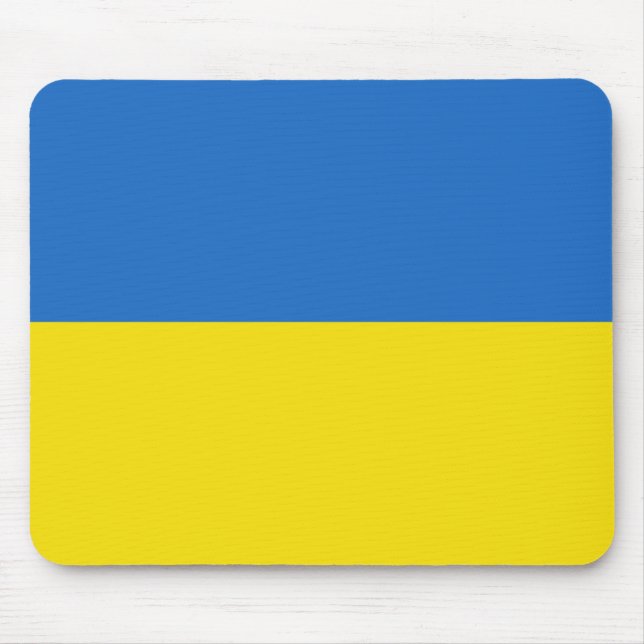 Ukraine Flag Mousepad (Vorne)