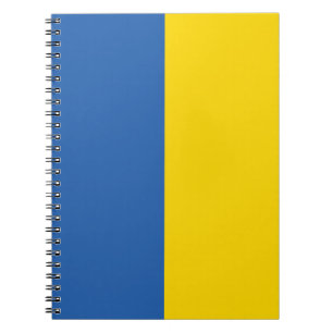 UKRAINE-FLAG NOTIZBLOCK