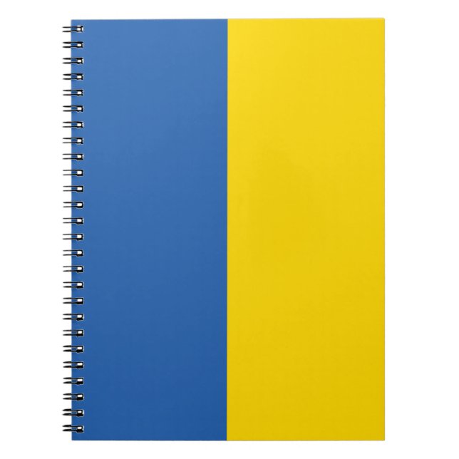 UKRAINE-FLAG NOTIZBLOCK (Vorderseite)