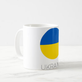 Ukraine Flag Reise Kaffee Umarmung Kaffeetasse