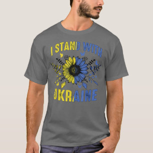 Ukraine Flag Sonnenblume ukrainische Lover  T-Shirt