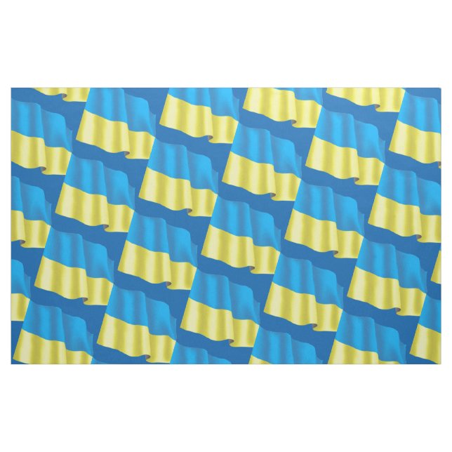 Ukraine Flag Stoff (Fat Quarter (45,7 x 55,9 cm))