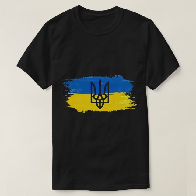 Ukraine Flag Support Liebe ukrainische Ukraine Pre T-Shirt (Design vorne)
