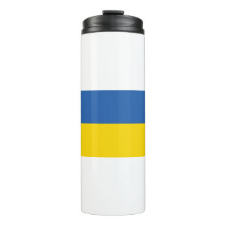 UKRAINE-FLAG THERMOSBECHER