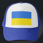 Ukraine Flag Trucker Hat Freedom Peace Truckerkappe<br><div class="desc">Ukraine Flagge - Unterstützung der Freiheit ! Machen wir die Welt zu einem besseren Ort - alle zusammen! Eine bessere Welt beginnt - abhängig - braucht Ihr auch! Sie können auf mehr als 1000 Zazzle-Produkte übertragen. Ändern Sie die Größe und verschieben oder entfernen und fügen Sie Elemente / Text mit...</div>