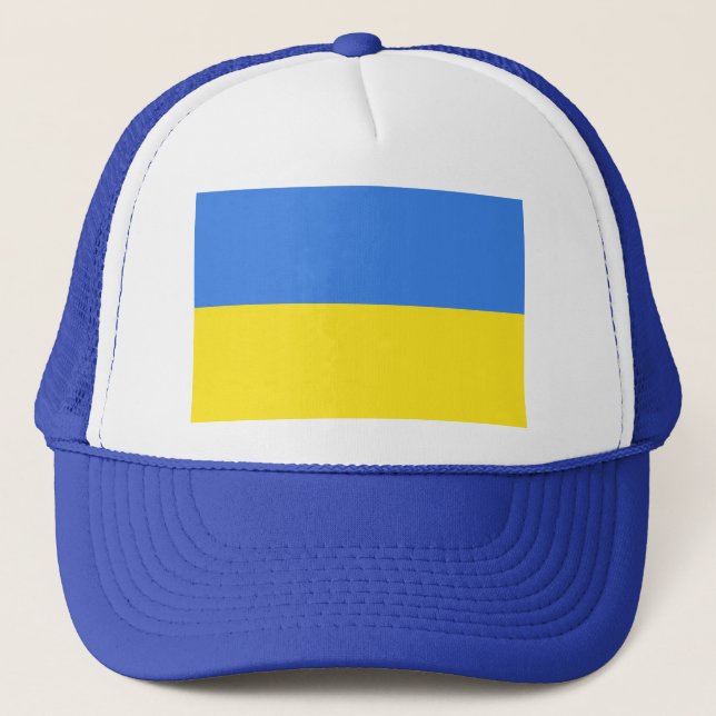 Ukraine Flag Trucker Hat Freedom Peace Truckerkappe (Vorderseite)