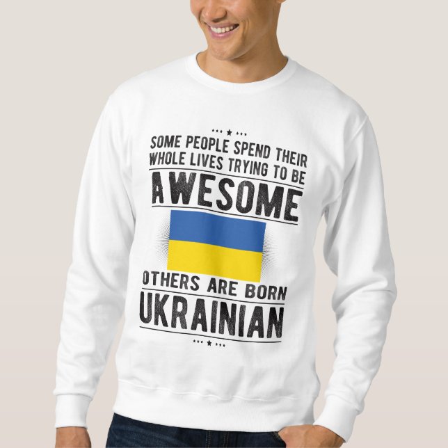 Ukraine Flag Ukraine Heritage Ukraine Roots Sweatshirt (Vorderseite)