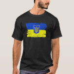 Ukraine Flag Ukrainian Support Friendship Peace Vi T-Shirt<br><div class="desc">Ukraine Flag Ukrainian Support Friendship Peace Vi</div>