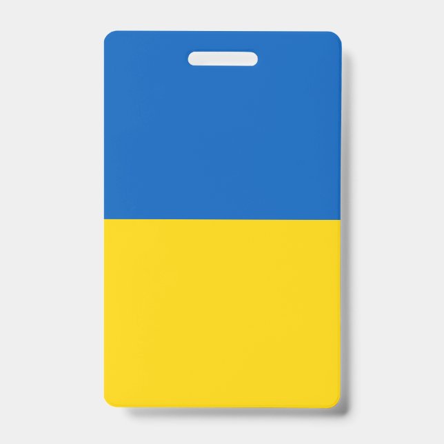 Ukraine-Flagge Ausweis (Vorderseite)