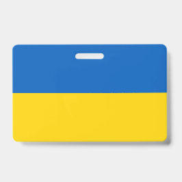 Ukraine-Flagge Ausweis