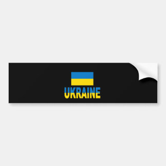 Ukraine-Flagge Autoaufkleber