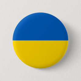 Ukraine-Flagge Button
