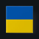 Ukraine-Flagge Button<br><div class="desc">Ukraine-Flagge</div>