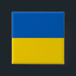 Ukraine-Flagge Button<br><div class="desc">Ukraine-Flagge</div>