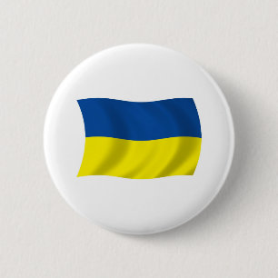 Ukraine-Flagge-Button Button