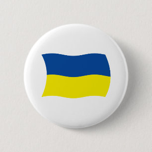 Ukraine-Flagge-Button Button