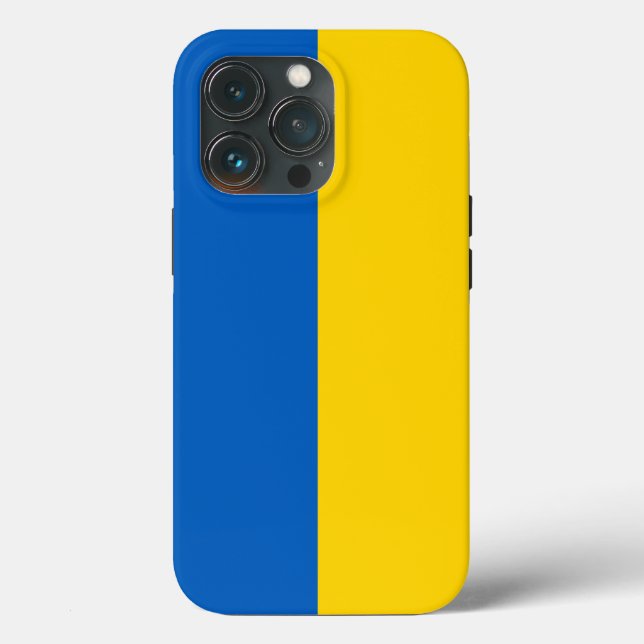Ukraine-Flagge Case-Mate iPhone Hülle (Rückseite)