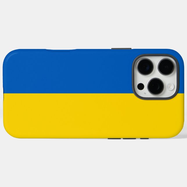 Ukraine-Flagge Case-Mate iPhone Hülle (Rückseite (Horizontal))