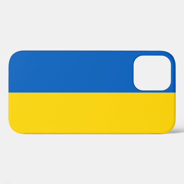 Ukraine-Flagge Case-Mate iPhone Hülle (Rückseite (Horizontal))
