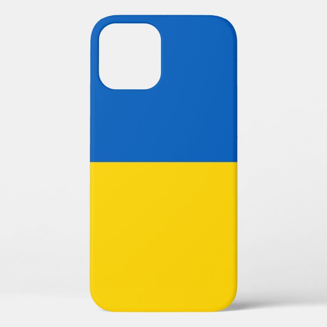 Ukraine-Flagge Case-Mate iPhone Hülle (Rückseite)