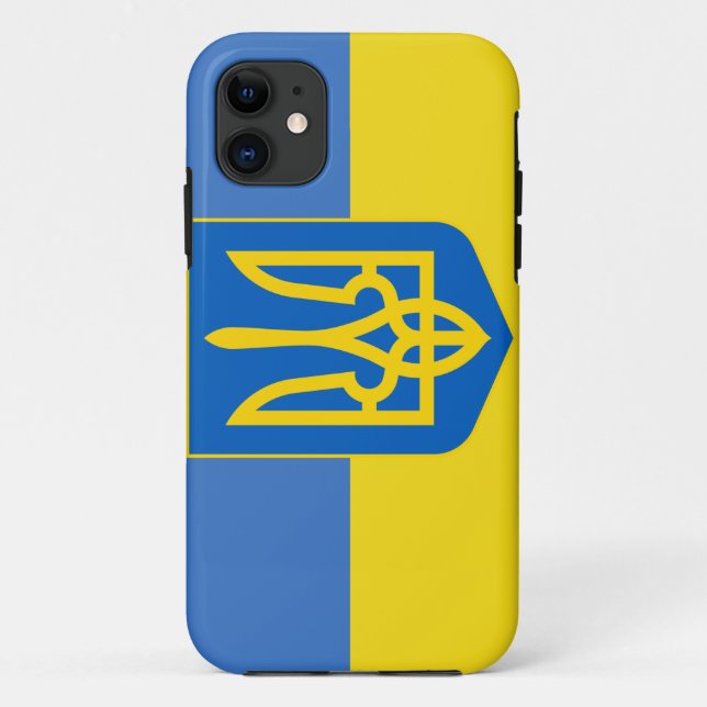 Ukraine-Flagge Case-Mate iPhone Hülle (Rückseite)