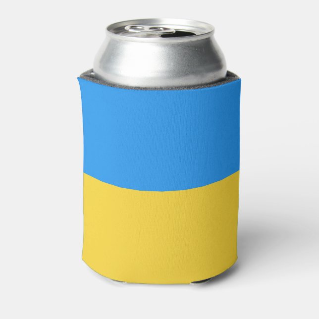 Ukraine-Flagge Dosenkühler (Kanne Rückseite)