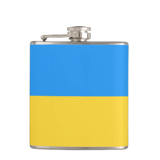 Ukraine-Flagge Flachmann