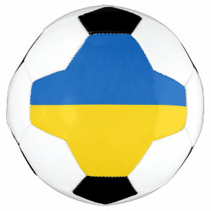 Ukraine-Flagge Fußball