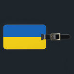 Ukraine-Flagge Gepäckanhänger<br><div class="desc">Ukraine-Flagge</div>