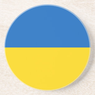 Ukraine-Flagge Getränkeuntersetzer