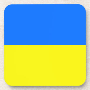 Ukraine-Flagge Getränkeuntersetzer