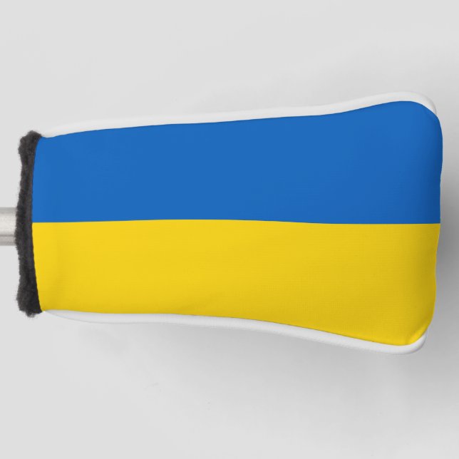 Ukraine-Flagge Golf Headcover (Vorderseite)