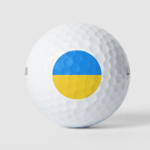 Ukraine-Flagge Golfball