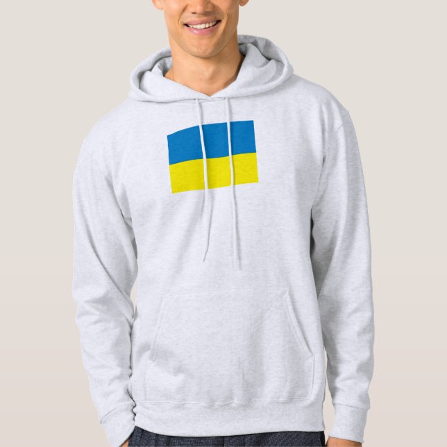 Ukraine-Flagge Hoodie (Vorderseite)