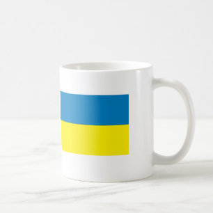 Ukraine-Flagge Kaffeetasse