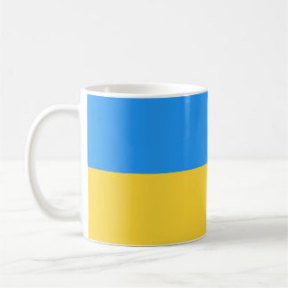 Ukraine-Flagge Kaffeetasse