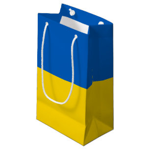 Ukraine-Flagge Kleine Geschenktüte