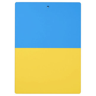 Ukraine-Flagge Klemmbrett