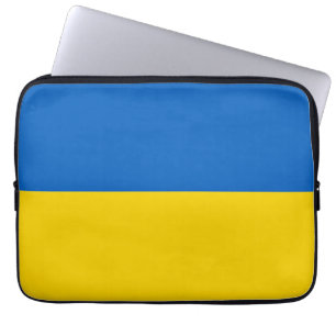Ukraine-Flagge Laptopschutzhülle