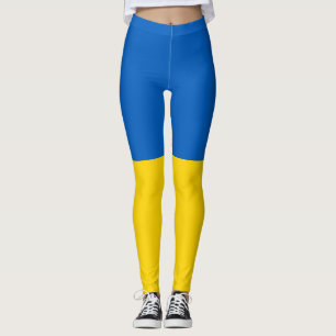 Ukraine-Flagge Leggings