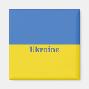 Ukraine-Flagge Magnet