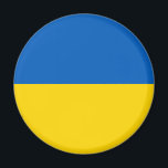Ukraine-Flagge Magnet<br><div class="desc">Ukraine-Flagge</div>