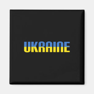 Ukraine-Flagge Männer Frauen Kinder Ukraine 1 Magnet
