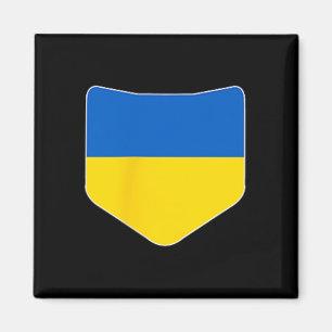 Ukraine-Flagge mit aufgedruckter ukrainischer Flag Magnet