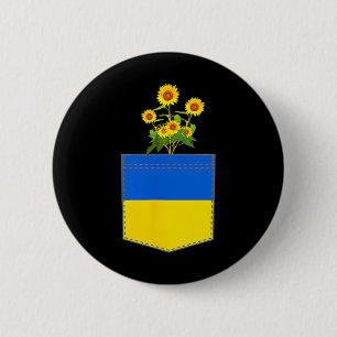 Ukraine-Flagge Nationalflagge Kiew Ukrainisch Kyiv Button