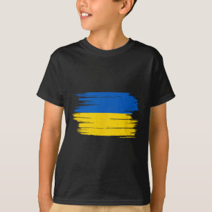 Ukraine-Flagge Nationalflagge Kiew Ukrainisch Kyiv T-Shirt