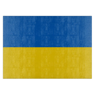 Ukraine-Flagge Schneidebrett